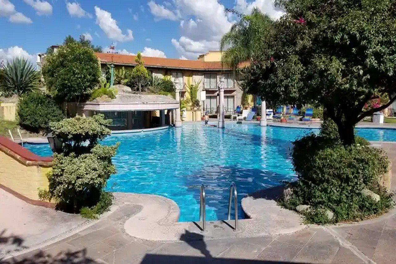 Gran Hotel Hacienda De La Noria Aguascalientes Exterior foto The pool at the hotel