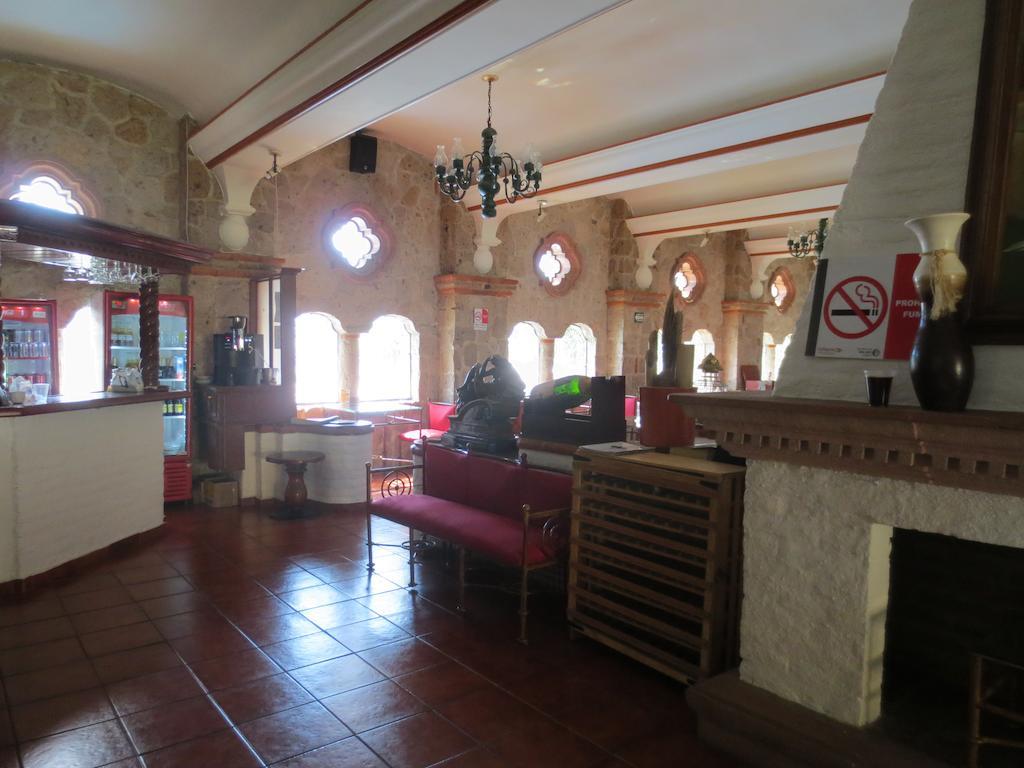 Gran Hotel Hacienda De La Noria Aguascalientes Exterior foto Interior of the restaurant